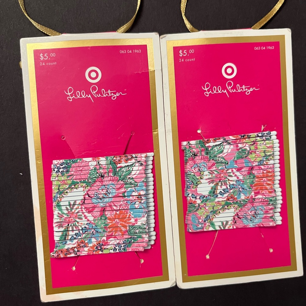 Lilly Pulitzer for Target hair pins
